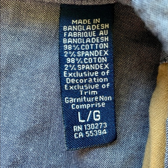 Men’s Short Sleeve Button Down Wrangler Shirt Size L/G Beige/Tan Colour - Picture 4 of 7